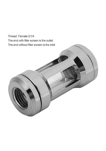 Su Soğutma Filtresi, Masaüstü Bilgisayar Için Yüksek Kaliteli Yüksek Hassasiyetli Pratik Soğutucu Filtreler (Sılver) modelleri