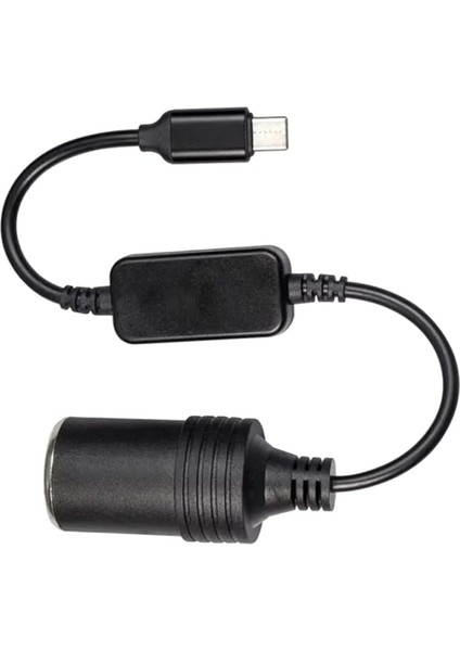 5 Volt To 12 Volt Çakmak Fiş Çevirici, 12 Watt