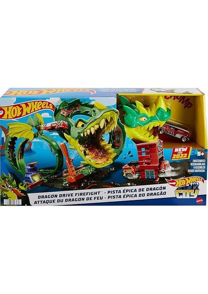 Wheels Ejderha ile Mücadele Pisti, 5 Yaş ve Üzeri, HDP03