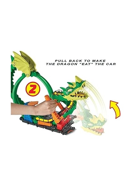 Wheels Ejderha ile Mücadele Pisti, 5 Yaş ve Üzeri, HDP03 fırsatları