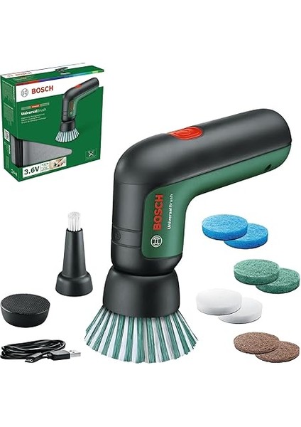 Home And Garden Akülü Elektrikli Temizleme Fırçası Universalbrush (3.6 Ah Dahili Akü, 1 Mikro USB Şarj Cihazı ve 4 Temizleme Aparatı Dahildir, Karton Pakette) fiyatları