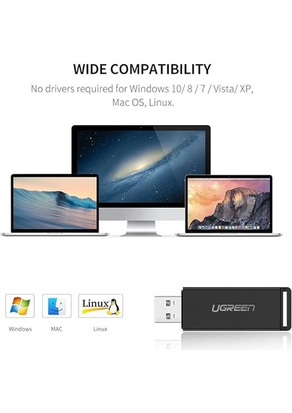 USB 3.0 Sd ve Micro Sd Kart Okuyucu, Siyah fırsatları