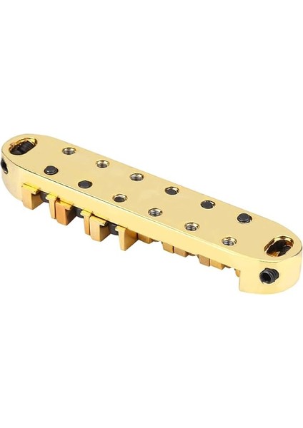Köprüsü, Gitar Silindir Köprüsü Silindir Eyer Köprüsü 1 Takım Alaşım Gitar Eyer Köprüsü Elektro Gitar Parçaları Tarzı 6-String Elektro Gitar (Gold) fiyatları