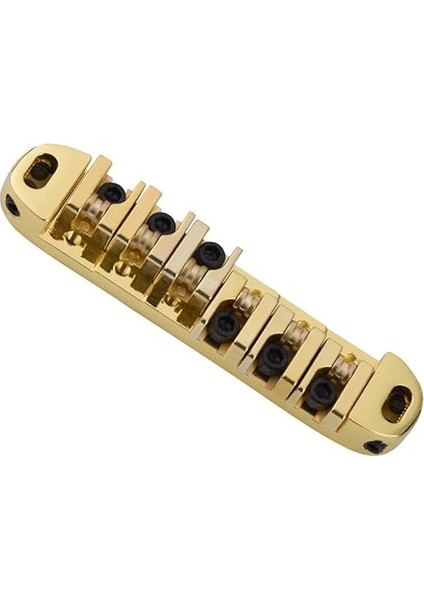 Köprüsü, Gitar Silindir Köprüsü Silindir Eyer Köprüsü 1 Takım Alaşım Gitar Eyer Köprüsü Elektro Gitar Parçaları Tarzı 6-String Elektro Gitar (Gold) fırsatları