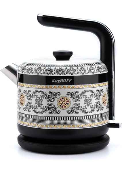 Gem Royal Margery 1.7 L Kettle – 2200 W, Paslanmaz Çelik | Desenli
