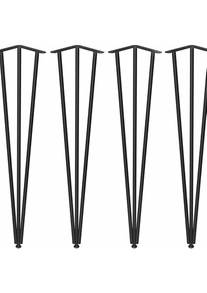 Tel Masa Ayakları 4 Adet 70 cm Firkete Ayak