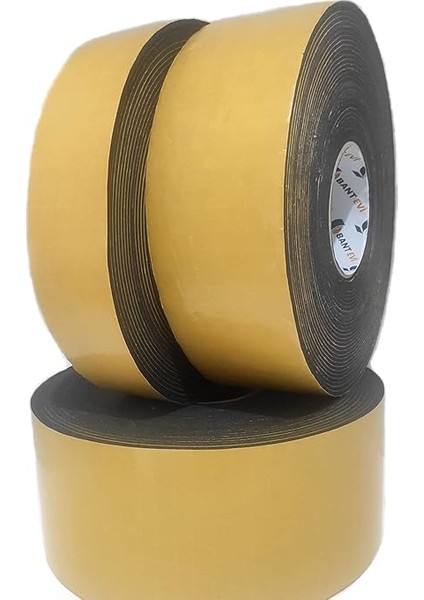 Evi Araç Oto Ses Isı Yalıtım 15METRE Yapışkanlı Kauçuk Izolasyon Malzemesi 3mm Kalınlık Yalıtım Bandı (5cm x 15MT) modelleri