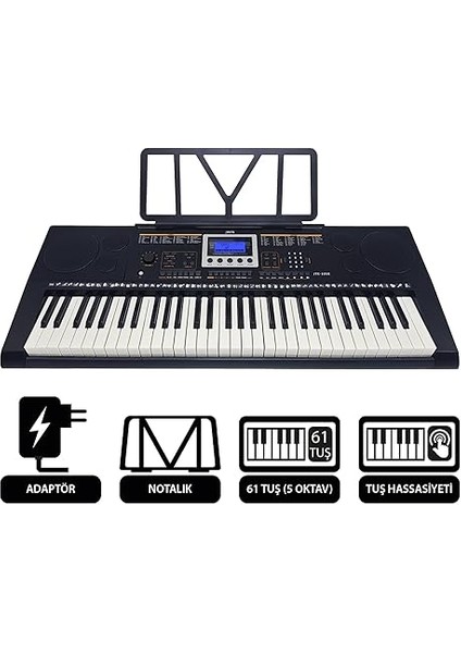 JTK-3350 61 Tuş Hassasiyetli 5 Oktav Org (Adaptör Hediye) fiyatları