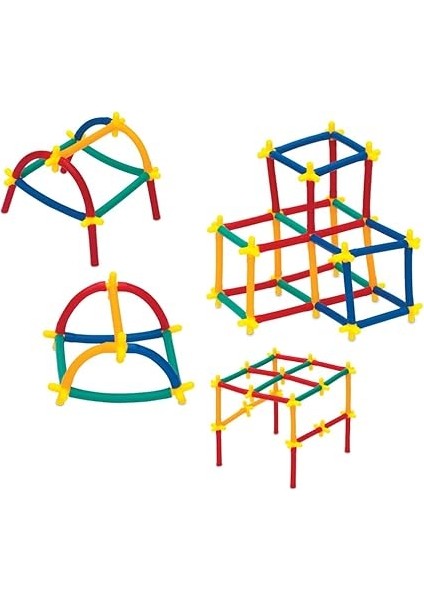 Süper Bambu Çubuklar 200 Parça, Esnek Plastik, +3 Yaş Için fırsatları