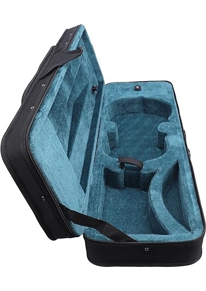 Hareket Halindeyken Müzisyenler Için 1/2 Keman Seyahati Çantası Şok Geçirmez Çoklu Dişli Çantası modelleri