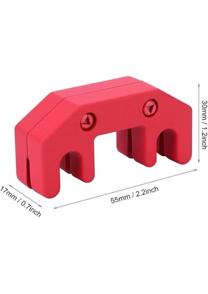Profesyonel Kauçuk Keman Susturucu, Pençe Tarzı Enstrüman Aksesuarı (Kırmızı) modelleri