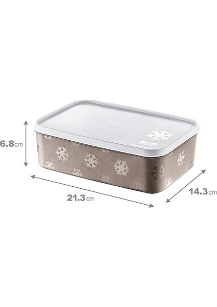 2'li Set No Frost Saklama Kabı Terra 1600 ml modelleri