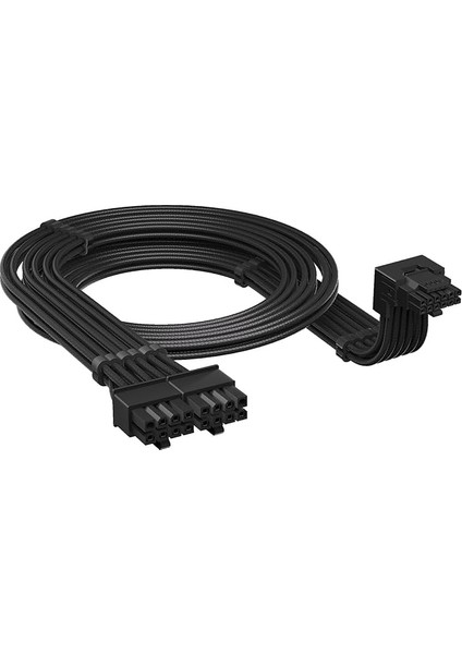 Tip 4 Psu 90° 12V-2X6 Gpu Güç Kablosu – Nvıdıa Geforce Rtx Grafik Kartları Için, Kolay Bağlantı, Ultra Esnek, Termal Koruma – Stil A