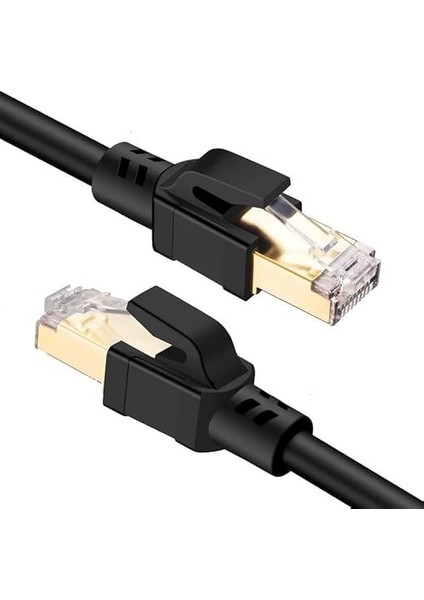Plus PX-5217 10 Metre Cat8 Kablo, 40GBPS S/ftp 2000MHZ Yüksek Hızlı Internet Kablosu