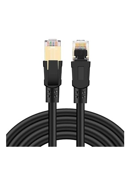 Plus PX-5217 10 Metre Cat8 Kablo, 40GBPS S/ftp 2000MHZ Yüksek Hızlı Internet Kablosu modelleri