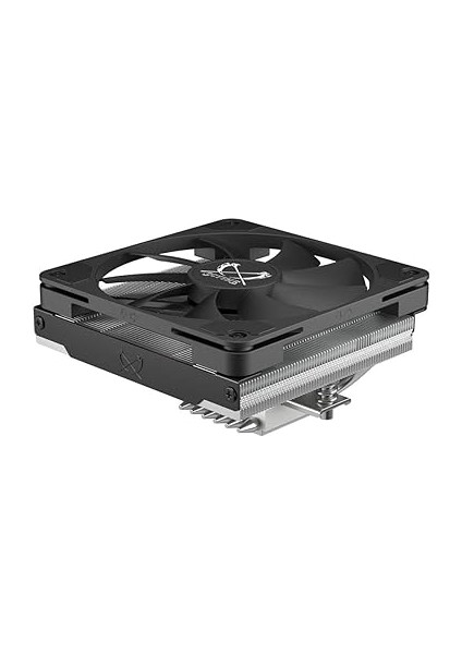Big Shuriken 4 Low Profile Cpu Cooler, 120MM Slim Fan, Intel & Amd Uyumlu, Sessiz Işlemci Soğutucu - Siyah modelleri
