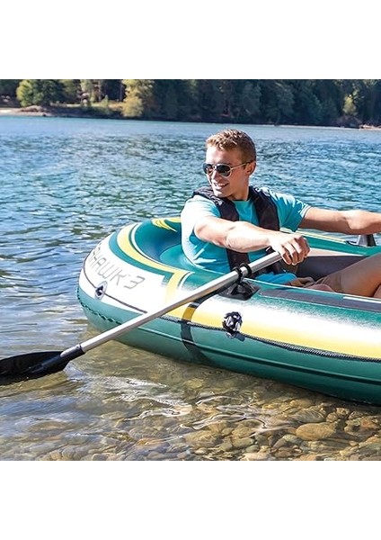 Seahawk Şişme Bot Serisi: Deluxe Tekne Kürekleri ve Yüksek Çıkışlı Pompa Içerir - Superstrong Pvc - Olta Tutucular - Kaynaklı Kürek Kilitleri - Ağır Hizmet Tipi Kepçe Kolu fırsatları