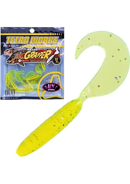 Tetra Works Silikon Grapper 45MM. S508 Lemon Cider Suni Yem
