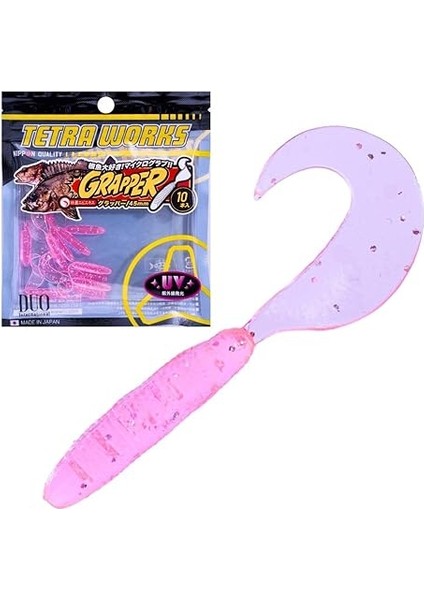 Tetra Works Silikon Grapper 45MM. S508 Lemon Cider Suni Yem modelleri