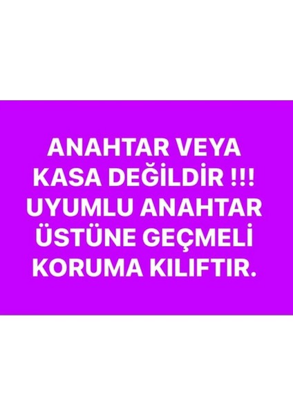 (Amblemli)Togg T10X-T10F Uyumlu Anahtar Kılıfı modelleri