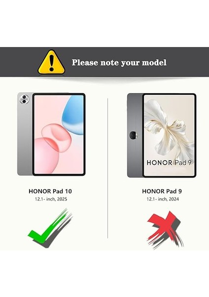 Honor Pad 10 12.1 Inç Tablet 2025 Için Kılıf, Otomatik Uyku/uyanma Fonksiyonlu Koruyucu Kılıf, Samanyolu fiyatları