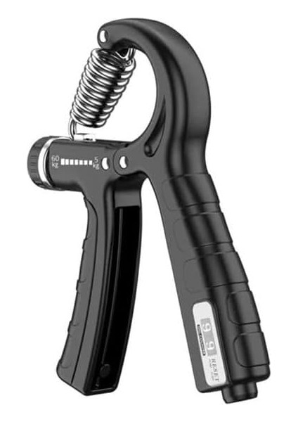 Yayı Ayarlanabili Sayaçlı 5-60 kg Dirençli Bilek ve Ön Kol Güçlendirici Egzersiz Aleti Ergonomik Tasarımlı Kavrama Geliştirici Spor Ekipmanı indirimleri