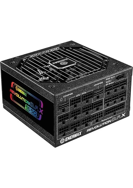 Revolution D.f. x Argb Atx3.0 Pcı-E 5.0 Compact Gaming&streaming Pc Power Supply 1650W 80PLUS Gold (Tam Modüler, 2x 12VHPWR, Yarı Fansız), ERT1650EWT, Siyah fiyatları