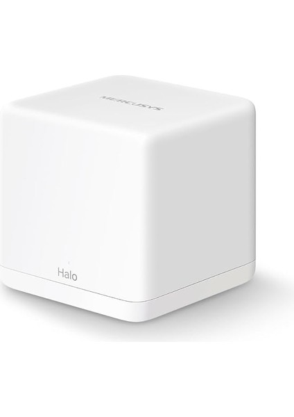 Halo H30G 1-Pack, AC1300MBPS, Dual-Band, Gigabit Portları, 100'E Kadar Cihaz Bağlanabilir, Akıllı Bağlantı, Mobil Uygulama ile Kolay Kurulum, Wi-Fi 5 Mesh Sistemi