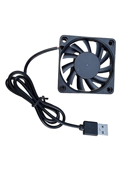 USB Fan 2 Adet Laptop, Tablet, Modem, Tv Box Soğutucu Dubal Ball Bearing (Çift Rulmanlı) Sessiz 3000 Rpm modelleri