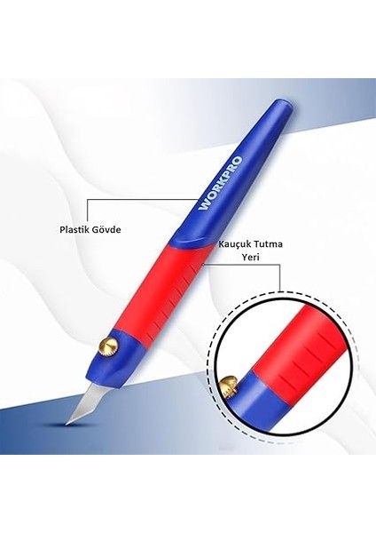 WP219005 14 Parça Profesyonel Hobi Maket Bıçağı Seti fırsatları