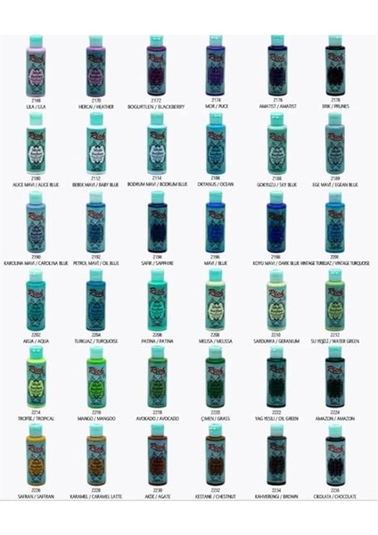 Multi Surface Her Yüzey Için Akrilik Boya 130 Cc. - 2238 Siyah modelleri