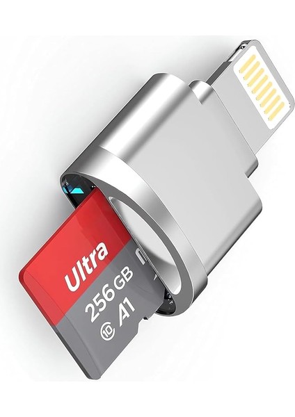 Sd Kart Okuyucu – USB C & USB Dönüştürücülü Otg Kart Okuyucu, Type-C Tf Hafıza Kartı Okuyucu, Macbook, Samsung, Laptop, Android Uyumlu Metal Mini Kart Okuyucu | Evınto