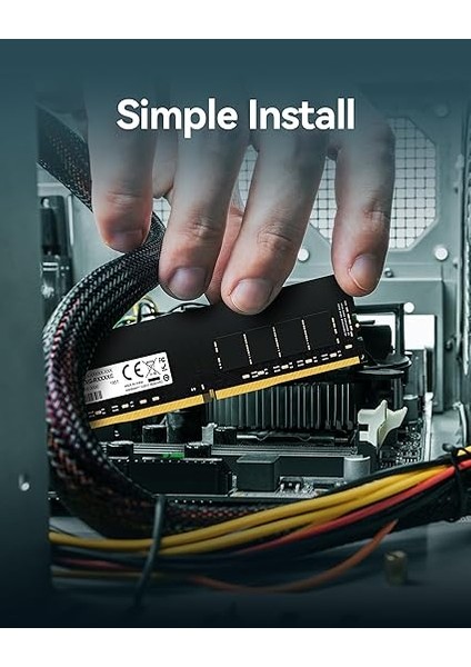 Udımm 16GB Ddr4 Ram, 3200 Mhz, 288-PIN Ddr4 U-Dımm Masaüstü Bellek, Yüksek Performanslı Bilgisayar Belleği, Pc Dram Modül YÜKSELTMESI(LD4AU016G-B3200ASST) indirimleri