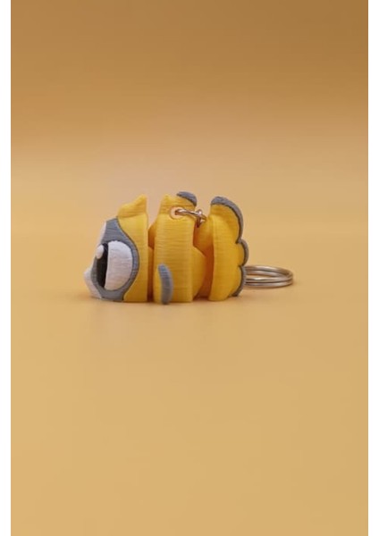 Sevimli Balık Hareketli Anahtarlık Çanta Süsü Charm indirimleri