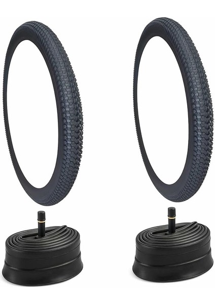 Jant Bisiklet Ön - Arka Iç ve Dış Lastik Seti (26X 2.125) Ekonomik Seri Lastik