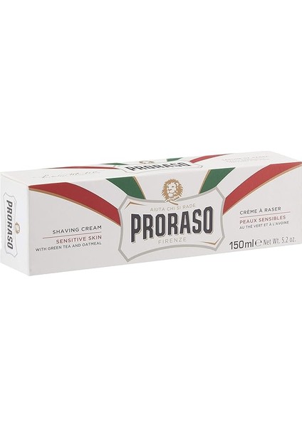 Yeşil Çay ve Yulaf Özlü 150 ml Tıraş Kremi