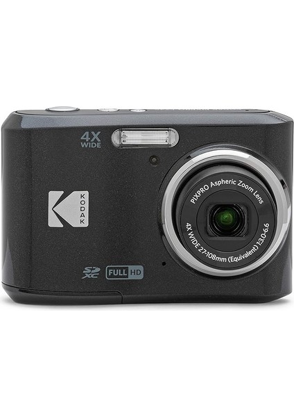 Friendly Zoom FZ45 Dijital Fotoğraf Makinesi -16MP, 4x Optik Yakınlaştırma, 2.7 Inç LCD Ekran (Siyah)