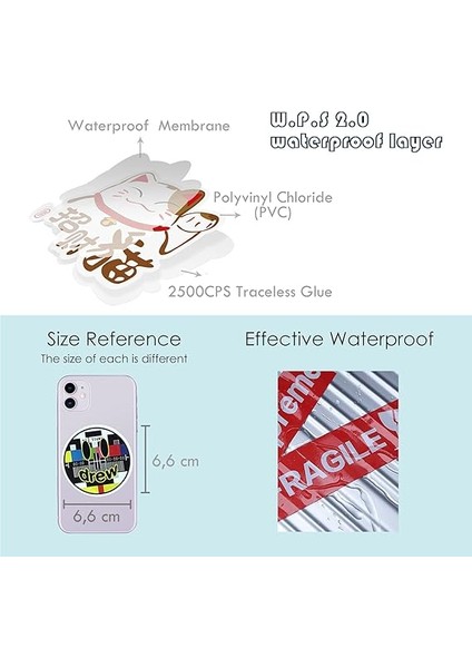 Sticker Paket 300 Parça Bisiklet Araba Çıkartması Seti Su Geçirmez Vinil Grafiti Çıkartması Araba Motosiklet Bisiklet Kaykay Bagaj Dizüstü Bilgisayar Çıkartması MacBook iPad Yetişkin Genç fırsatları