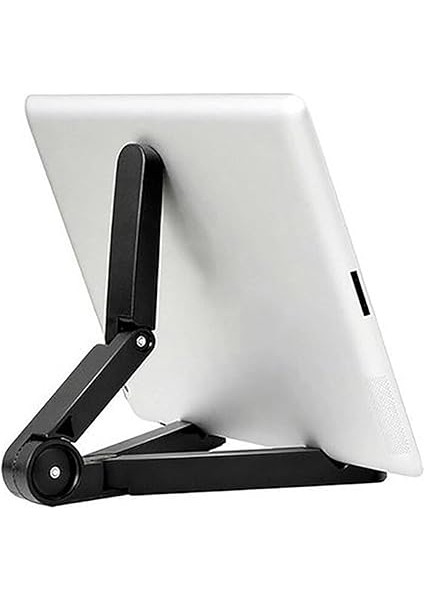 Masaüstü Katlanabilir Telefon Tablet Tutucu Stand - AL2457 Siyah fiyatları