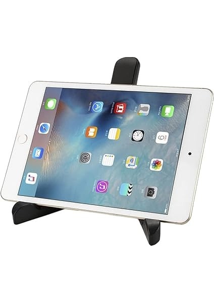 Masaüstü Katlanabilir Telefon Tablet Tutucu Stand - AL2457 Siyah modelleri