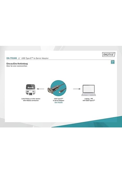USB Seri Adaptör - RS232 Dönüştürücü - USB 2.0 Tip C - Dsub 9m - Ftdı FT232RL Yonga Seti - 1 M Bağlantı Kablosu fırsatları