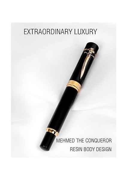 - Altın Kaplama Uçlu Lüks Mehmed The Conqueror Special Edition Tükenmez ve Dolma Kalem (Tükenmez Kalem) modelleri