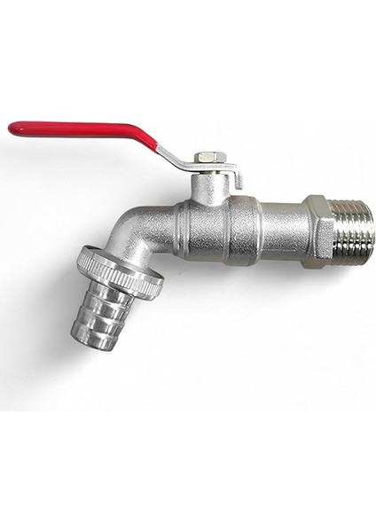 Kapa 1/2 Küresel Musluk Çeşme Lavabo Banyo Mutfak Musluğu Bahçe Çeşmesi Tek Çıkışlı Batarya