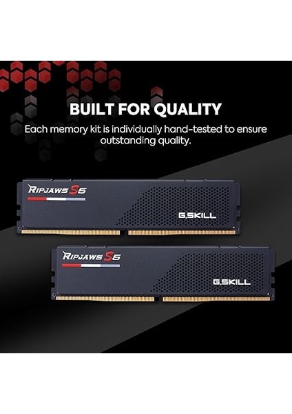 Ripjaws S5 64 GB (2X32) 6000 Mhz CL36 F5-6000J3636F32GX2-RS5K Ddr5 Ram indirimleri
