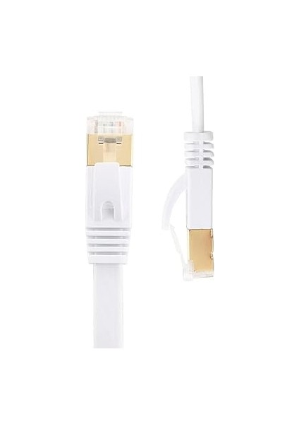 Lunatic 6242 Cat7 RJ45 Modem Internet Kablosu 10 Metre 10GBPS 600MHZ Uçları Fabrikasyon Takılı Bilgisayar Modem Internet Ethernet Kablosu (10 Metre) fiyatları