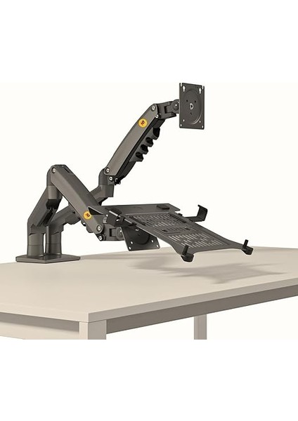 Nb F160+FP Gazlı Çift Kol North Bayou 17-30"monitör 10"-17" Dizüstü Bilgisayar Vesa Monitör Standı modelleri