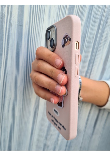 iPhone 15 Uyumlu Nakış Işlemeli Köpek Desenli Yumuşak Silikon Kılıf fiyatları