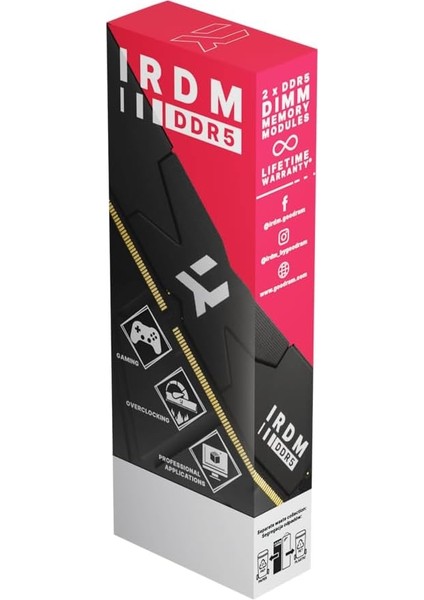 RAM-IR-6000D564L36S/16G Udımm Ddr5 16GB fiyatları