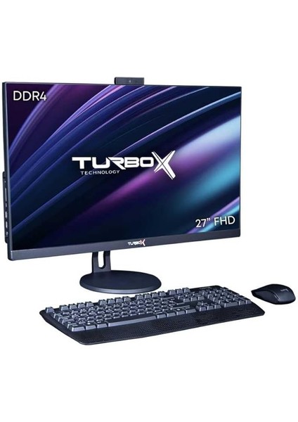 TAX1161 Intel Core I5 11400 32GB Ddr4 Ram 1tb M2 Nvme SSD 27 Inç Fhd All In One Bilgisayar