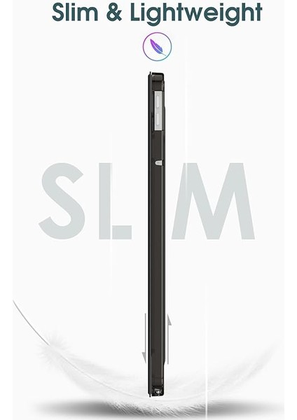 Lenovo Tab M11 (TB330FU) 11 Inç 2024 Için Kılıf, Ultra Ince Koruyucu Kılıf, Yarı Saydam Arka Kapak, Otomatik Uyku/uyanma Fonksiyonlu, Siyah indirimleri